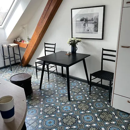 Daire 1-bed In Lively Kreis 4, Fireplace